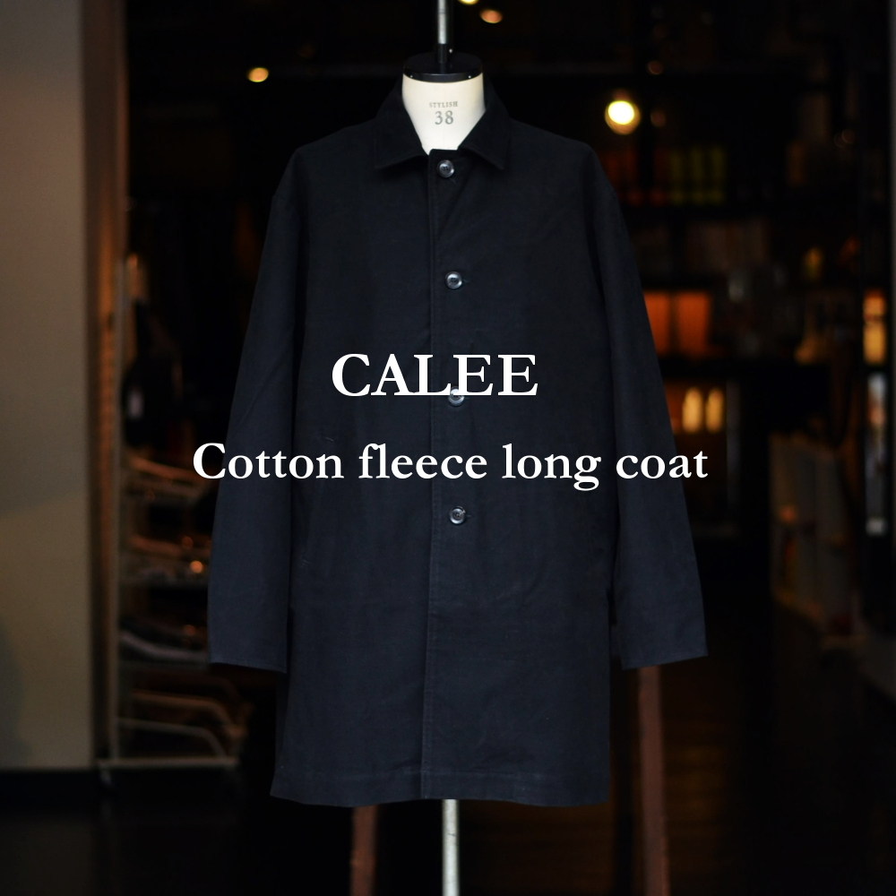 最終CALEE キャリー　Cotton fleece long coat コート